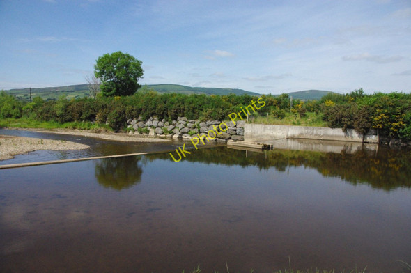 Photo 6"x4" The weir below the Blackboy Bridge Cappamore c2010