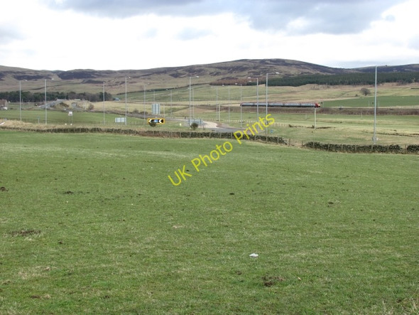 Photo 6"x4" Upper Clydesdale, before the turbines Wandel Dyke c2011