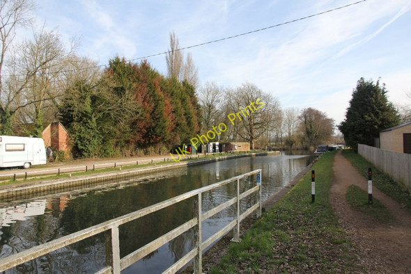 Photo 6"x4" Towpath near the bridge Ufton Green c2011