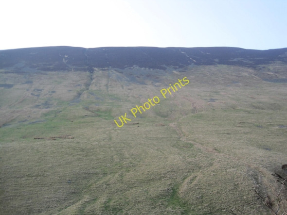 Photo 6"x4" Looking towards Calf Top Gawthrop c2011
