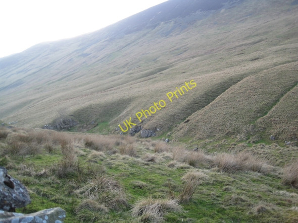 Photo 6"x4" Barbondale below Calf Top Gawthrop c2011