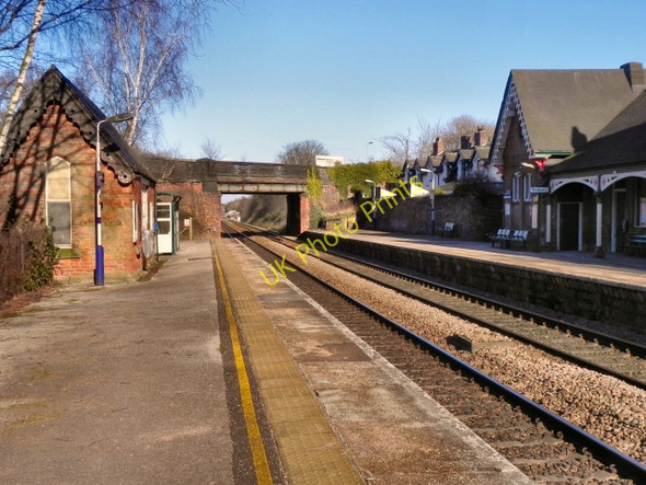 Photo 6"x4" Glazebrook Station Glazebrook c2011
