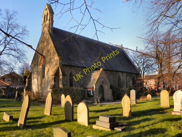 Photo 6"x4" The Parish Church of All Saints, Glazebury Glazebury c2011