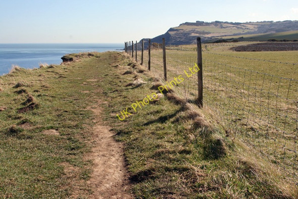 Photo 6"x4" The Cleveland Way near Stoupe Brow Fylingthorpe c2008