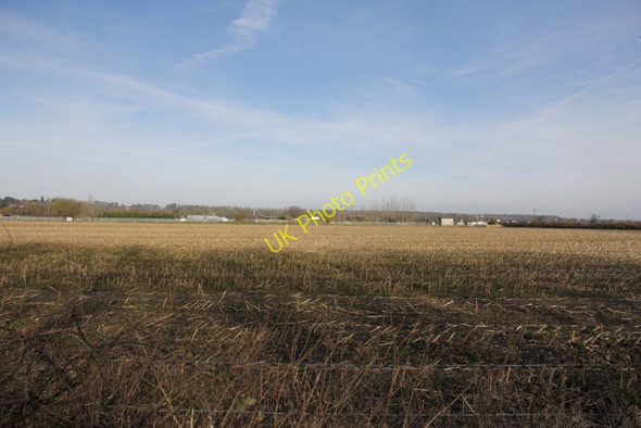 Photo 6"x4" Across the field Ufton Green c2011