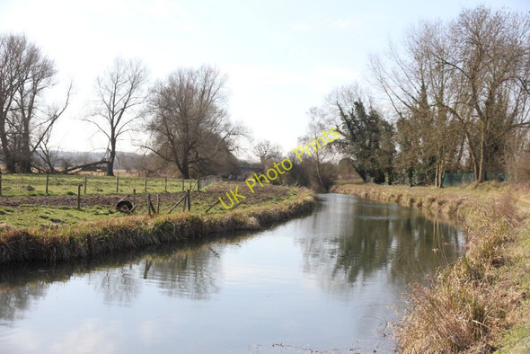Photo 6"x4" Round the bend to Towney Bridge Ufton Green c2011