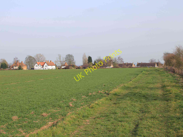 Photo 6"x4" Footpath to Bishop's Itchington Gross Green c2011