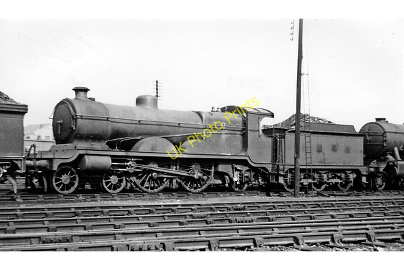 Photo 6"x4" Ex-Great Central Robinson Atlantic at Lincoln Locomotive Depot Lincoln c1947