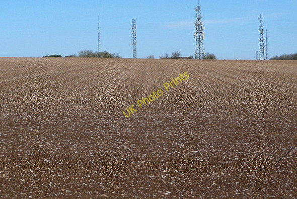 Photo 6"x4" Radio masts at Crabwood Ham Green\/SU4330 c2011