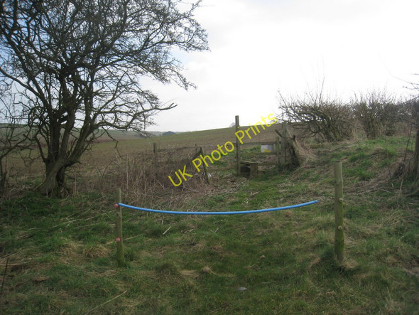 Photo 6"x4" The thin blue line Gayton le Wold c2011