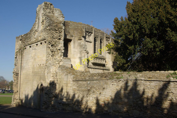 Photo 6"x4" Ramsey Abbey Gatehouse Ramsey\/TL2885 c2011