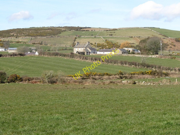 Photo 6"x4" Farmhouses on the Aughnaloopy Road Kilkeel c2011