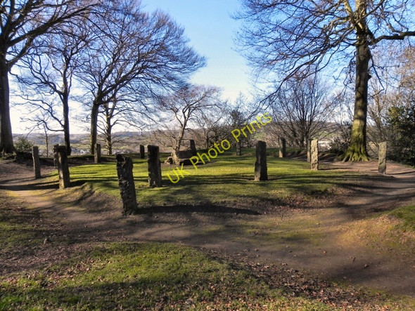 Photo 6"x4" Bailey Hill Gorsedd Circle Mold\/Yr Wyddgrug c2011