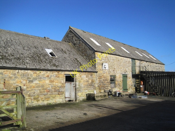 Photo 6"x4" Farm Buildings, North Fens Fenwick\/NZ0572 c2011
