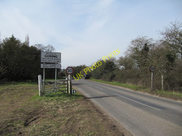 Photo 6"x4" Welcome to Goring Cleeve\/SU6081 c2011