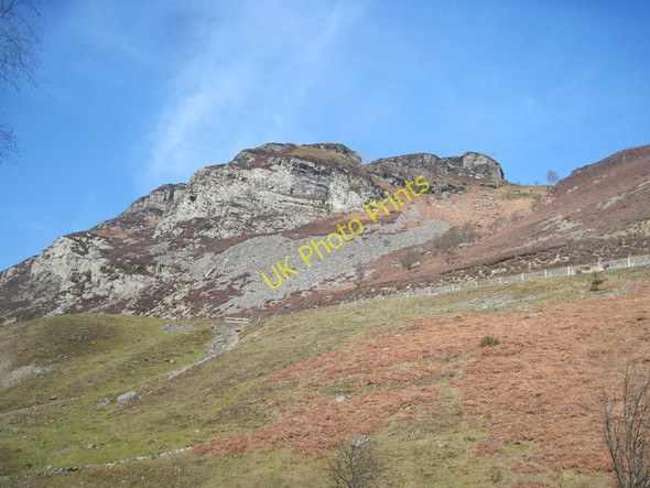 Photo 6"x4" Craig Gigfran above Elan Valley Visitor Centre Elan Village c2011