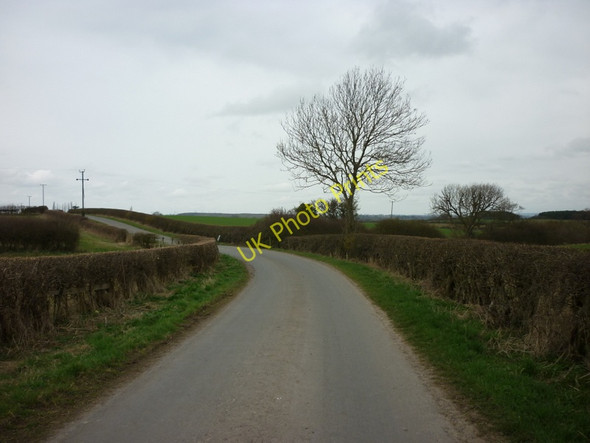 Photo 6"x4" Bleaberry Lane towards Scrayingham Buttercrambe c2011