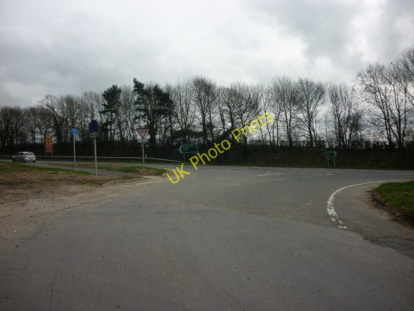 Photo 6"x4" Joining the A64 south of Whitwell-on-the-Hill Whitwell-on-the-Hill c2011