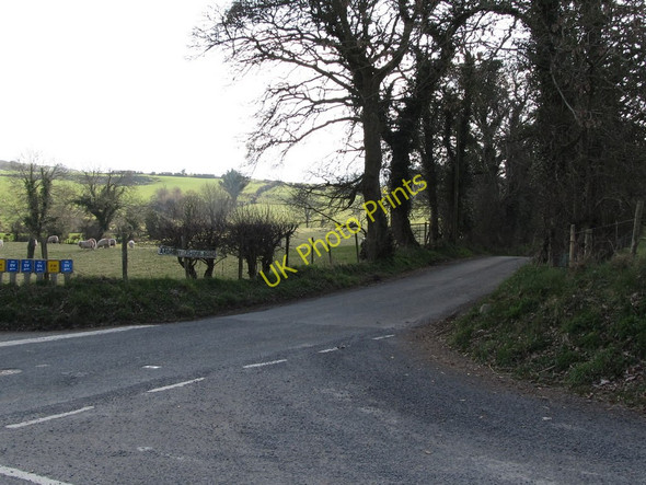 Photo 6"x4" Ardaghy School Road from Drumlee Road Kilcoo c2011