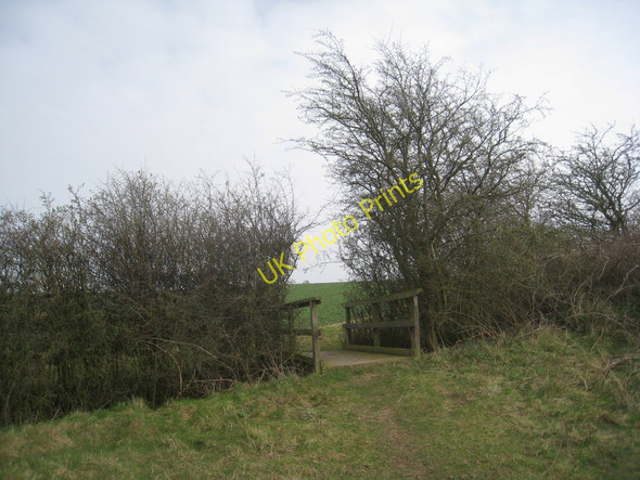 Photo 6"x4" Footbridge on the footpath from Habrough to Stallingborough Habrough c2011