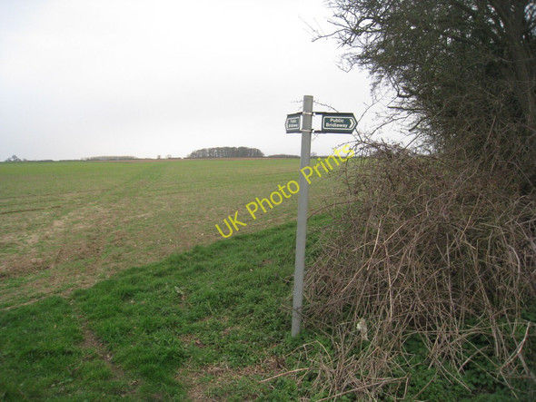 Photo 6"x4" Bridleway to Keelby Brocklesby c2011