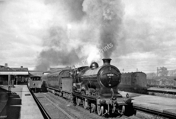 Photo 6"x4" A Dundee - Edinburgh express leaving  Stirling Stirling\/NS7993 c1957