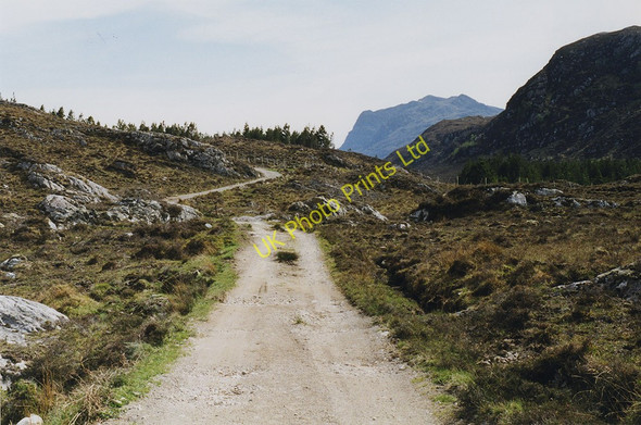 Photo 6"x4" The track heading east from Kernsary Londubh c1999