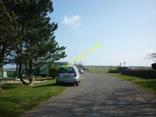 Photo 6"x4" The caravan site next to the Flask Inn Low Flask Fm c2011