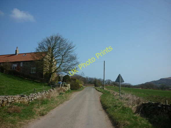 Photo 6"x4" Looking east along  Bridge Holm Lane Fylingthorpe c2011