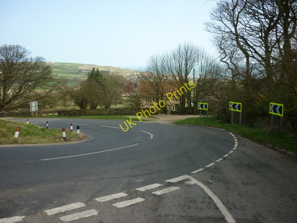 Photo 6"x4" Sled Gates (road) towards Fylingthorpe Fylingthorpe c2011