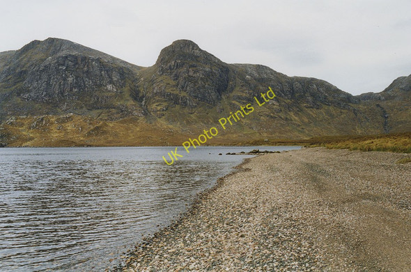 Photo 6"x4" Beach on Fionn Loch Polt Fraochain c1999