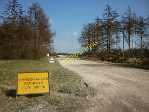 Photo 6"x4" Brown Howe Road off Stape Road Stape c2011