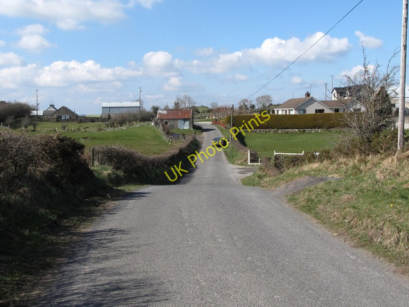 Photo 6"x4" Linear settlement on the Island Moyle Road Kilcoo c2011