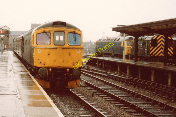Photo 6"x4" Shrewsbury Station Shrewsbury c1985