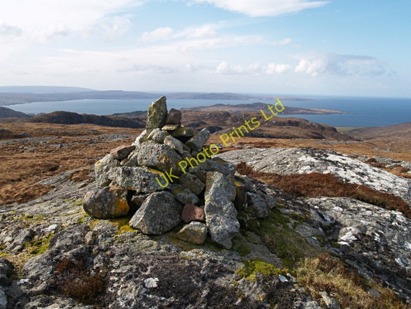 Photo 6"x4" Cairn, Carn na Glaic Buidhe Badluarach c2008