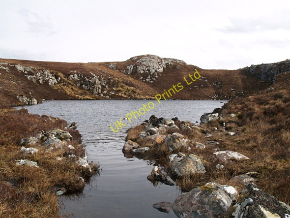 Photo 6"x4" Unnamed lochan, Carn na Glaic Buidhe Badluarach c2008