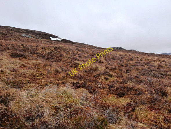 Photo 6"x4" Lower Slopes of Queen's Cairn Queen's Cairn c2011