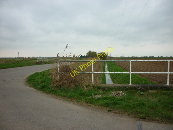 Photo 6"x4" The junction of Reading Gate and Crossmoor Bank Eastoft c2011