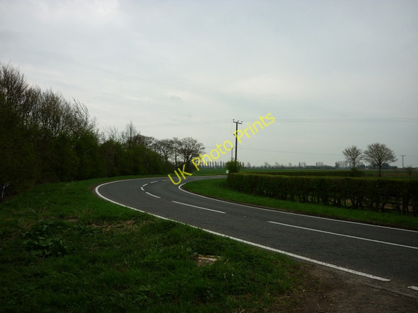 Photo 6"x4" The A161, Kings Causeway at Hall Corner Whitgift c2011