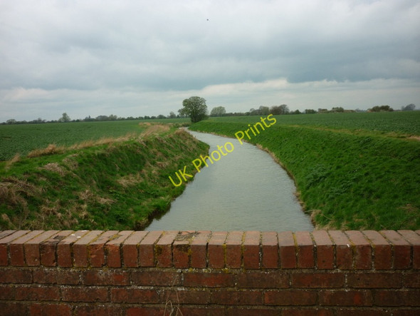Photo 6"x4" Boating Dike from Jaque's Bank (road) Sandtoft c2011