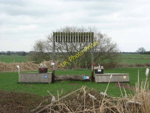 Photo 6"x4" Horse jump #12, off Scawcett Lane Tunnel Pits c2011