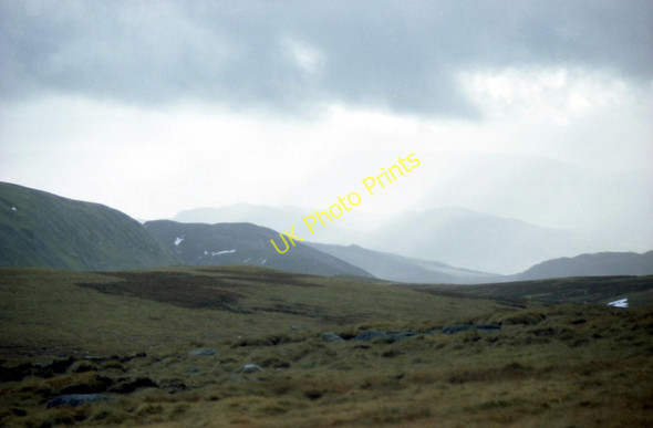 Photo 6"x4" On Carn Ballach Carn Ballach c1986