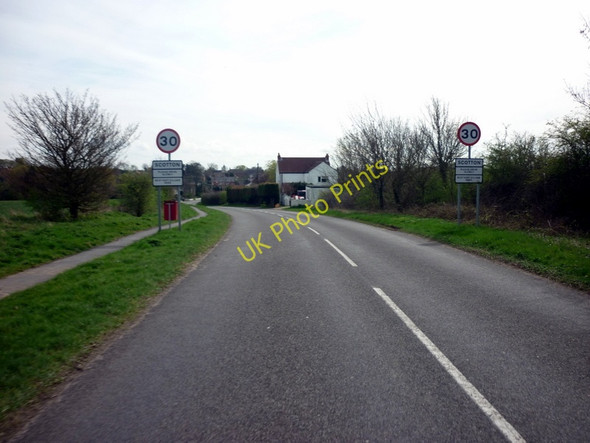 Photo 6"x4" Entering Scotton on Scotter Road Scotton\/SK8899 c2011