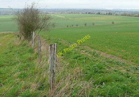 Photo 6"x4" Footpath to Whitchurch Tufton\/SU4546 c2011