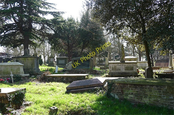Photo 6"x4" Various monuments, West Norwood Cemetery (6) Streatham c2011