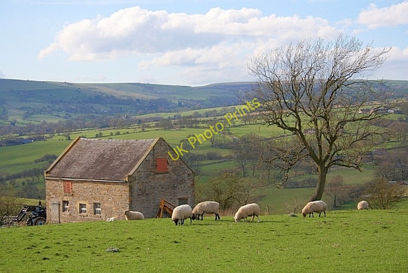 Photo 6"x4" Barn, near Heathy Roods Warslow c2011