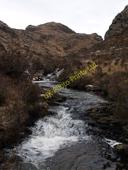 Photo 6"x4" Allt Stac a' Bhuilg Mor Ardmair c2008