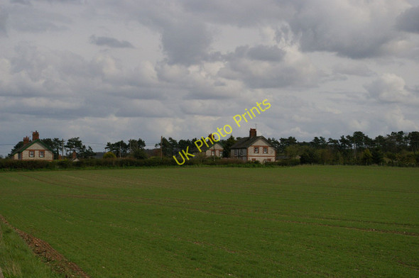 Photo 6"x4" Cottages south of main road in Titchwell Brancaster c2011