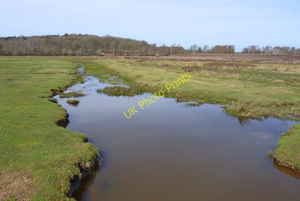 Photo 6"x4" Water Course, New Forest Furzey Lodge c2011