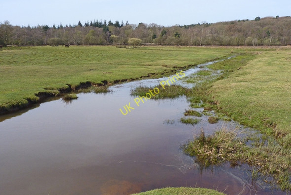 Photo 6"x4" Water Course, New Forest Furzey Lodge c2011